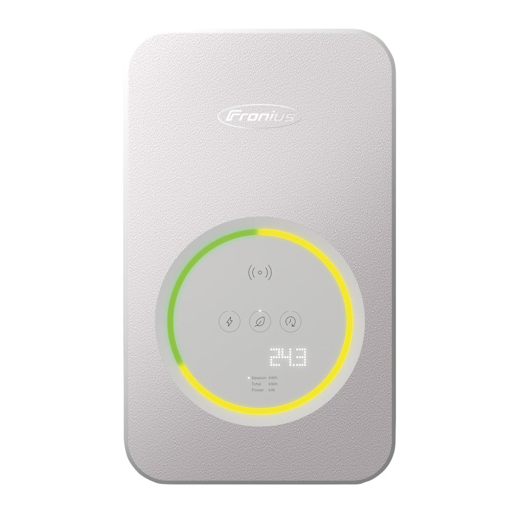 Fronius Wattpilot Flex Home 11kW Wallbox für PV-Überschussladen in Telegrau