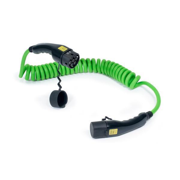 Typ2 Ladekabel 11kW spiral